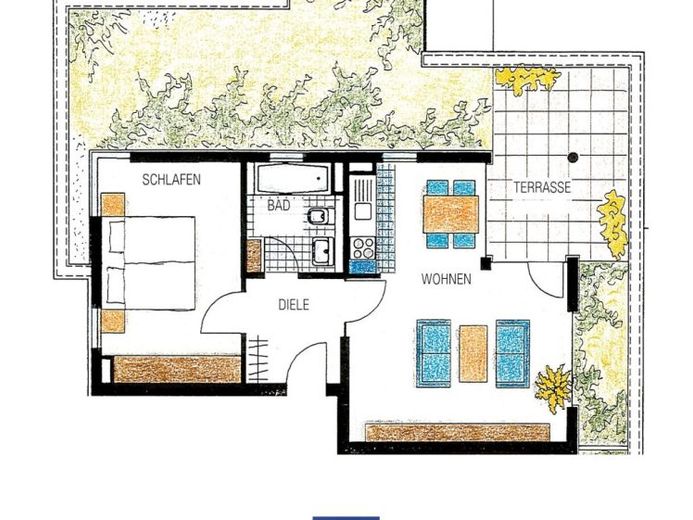 Traumhafte Wohnung mit Dachterrasse in ruhiger Lage! – Foto 1