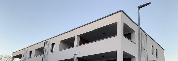 Modernes neues Wohnhaus