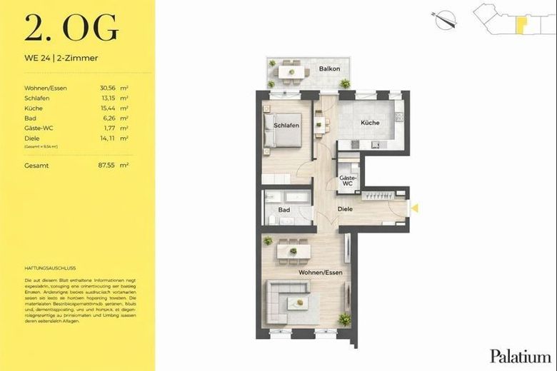 WOHNEN IM SCHÖNEN BAROCKVIERTEL - BEZUGSFREI – Grundriss_WE24
