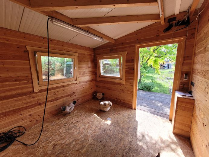 L(i)ebenswertes Haus, Grundstück mit Seele, vereinen zukunftsorientierte Technik mit Natur in Herten – Gartenhütte innen