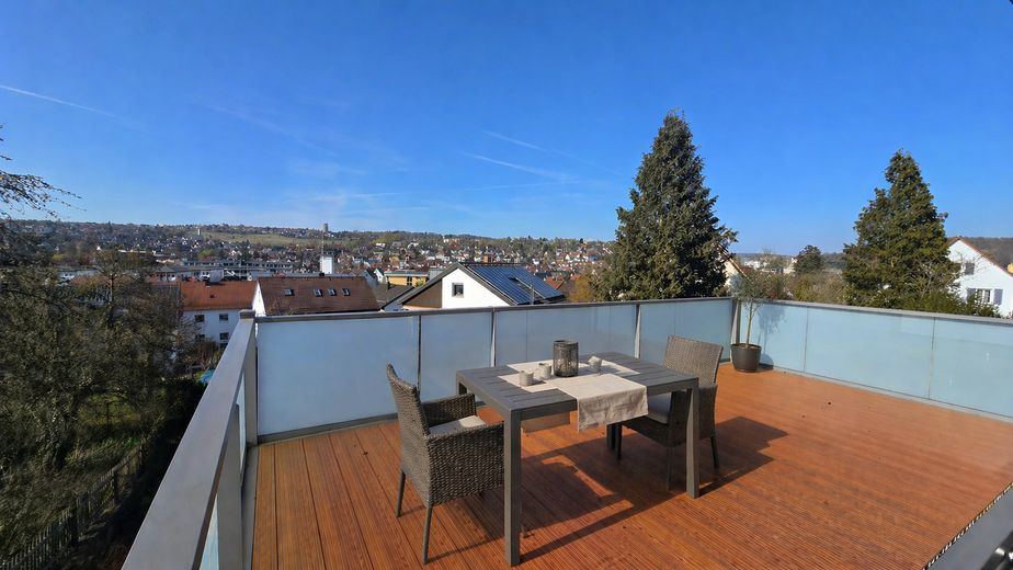 Balkon am Mittag