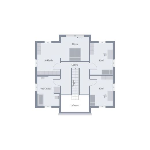 EIN HAUS IN VOLLENDETER PERFEKTION – Grundriss Dachgeschoss