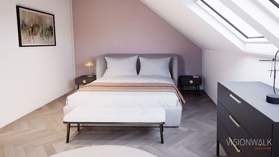 DAS DOMIZIL FÜR KLEINFAMILIEN – Ansicht Schlafzimmer