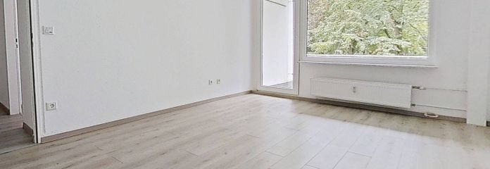 Spacieux appartement de 2 pièces avec BALCON à Münster-Kinderhaus – Ansicht I: Wohn- und Esszimmer