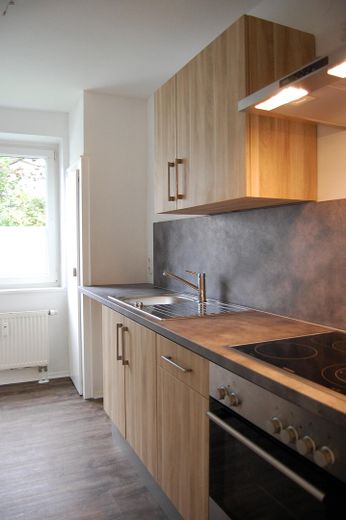 Freundliche sanierte 4-Zimmer-Wohnung zur Miete in Selb ab September – Küche