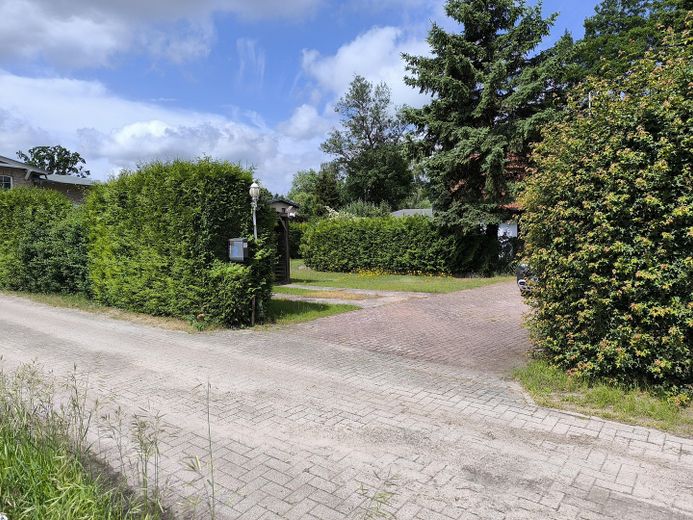 Zufahrt vom Privatweg aus