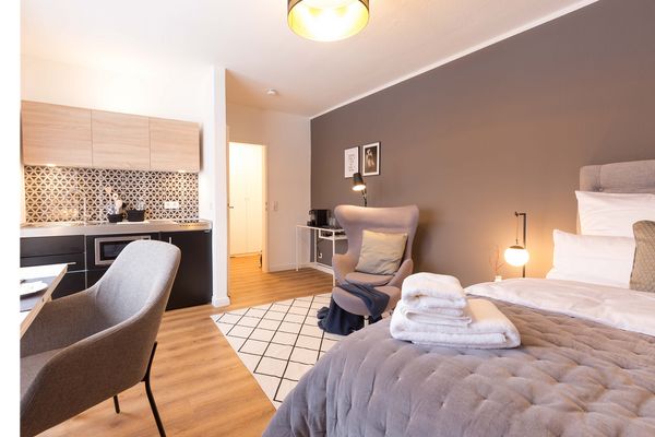 Direkt einziehen & wohlfühlen: Möbliertes 1-Zimmer-Apartment in TOP-Lage