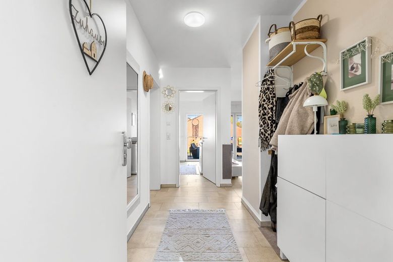 2-Zimmer-Neubauwohnung in beliebter Lage von HH-Meiendorf – Flur