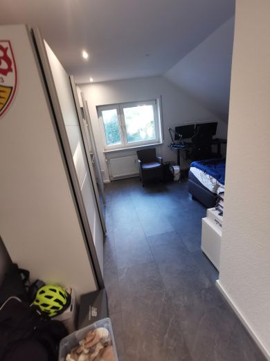 Mooie lichte 2,5-kamerwoning aan de wandelroute Siebenmühlental – Schlafzimmer