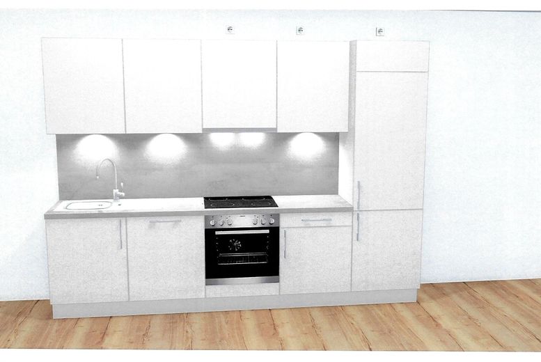 Visualisierung Küche Wohnungen 4 und 9