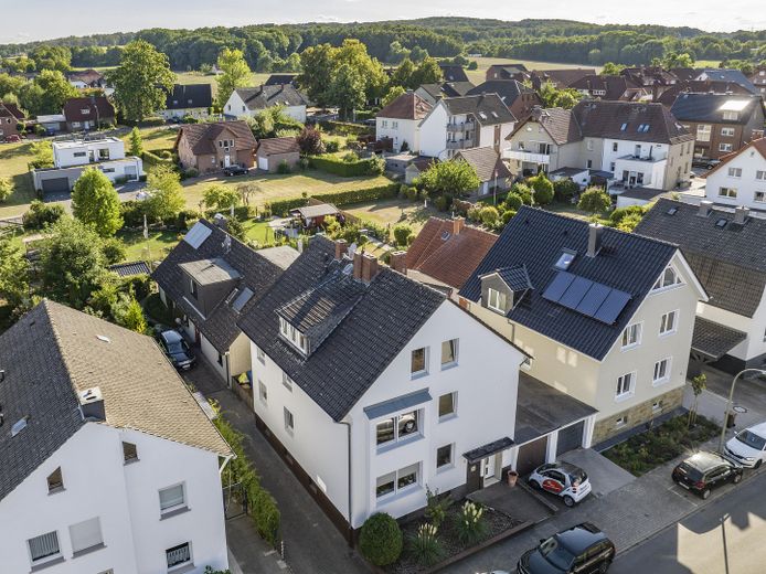 sanierte Wohnung mit Terrasse Garten u. Garage in Voxtrup – Ansicht von oben
