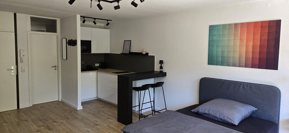Modernisiertes 1-Zimmer-Apartment in Köln-Junkersdorf, SpoHo-nah – Küche