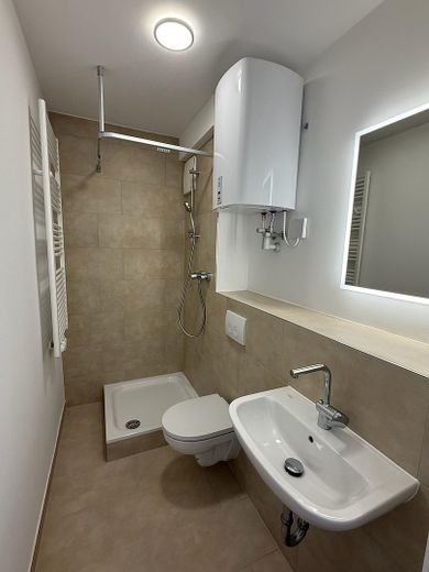 Erstbezug 1-Zimmer Appartement (unmöbliert) in Erlangen nähe Bohlenplatz - nach Kernsanierung – Badezimmer