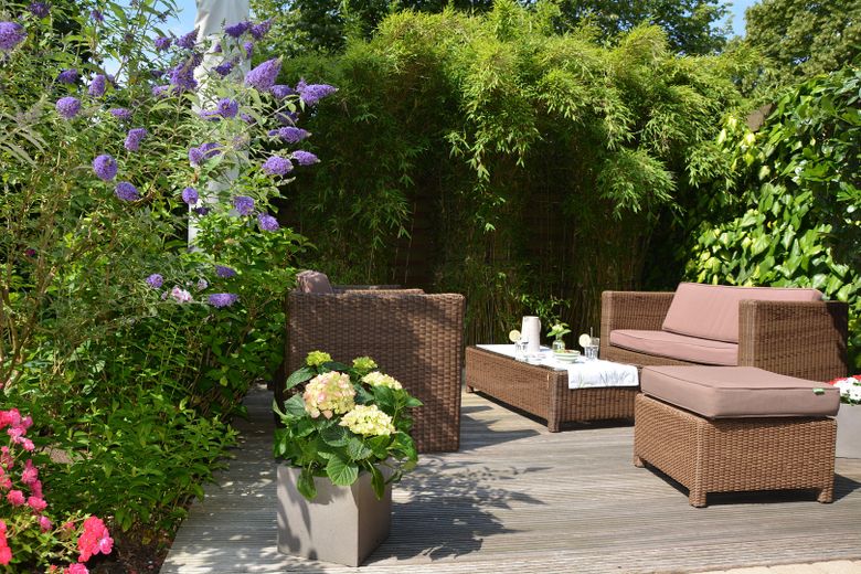 Holzterrasse