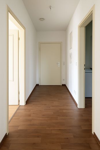 Eingangstüre und Flur