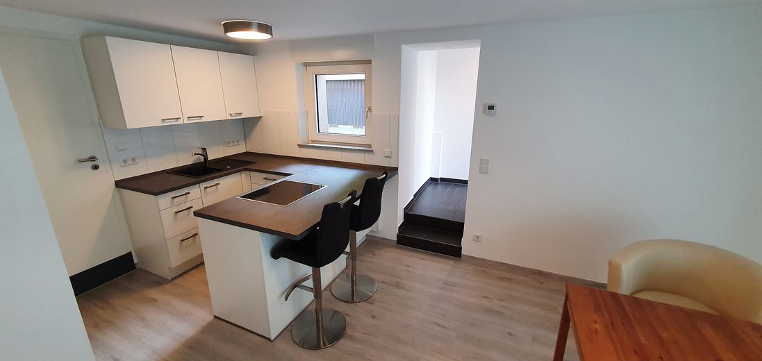 Wohnzimmer mit Küche Foto 3v6