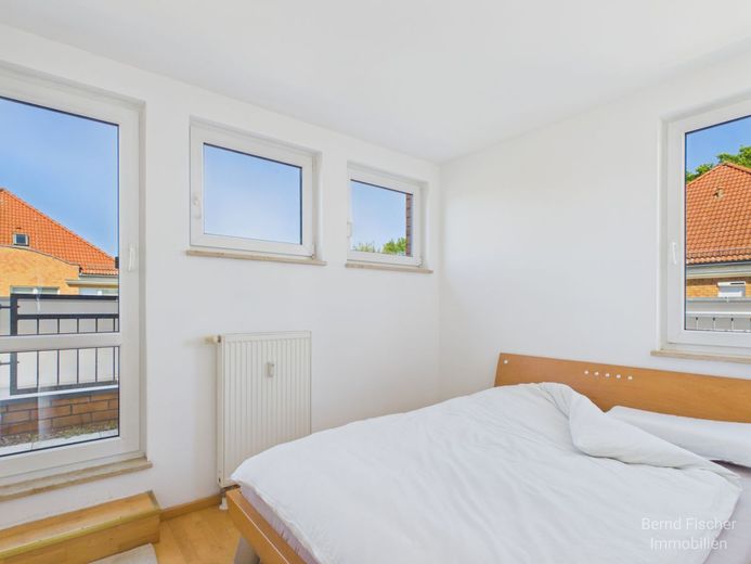 Penthousefeeling in Rangsdorf – Schlafzimmer