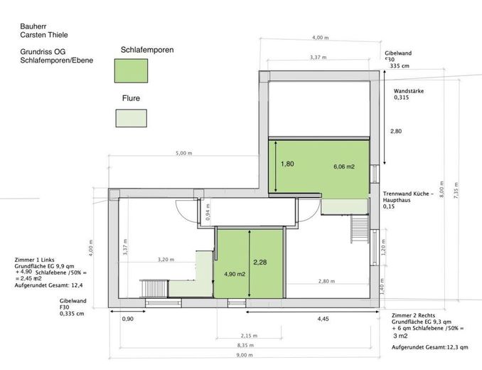 38 m² Modernes Tiny House Hannover (KfW 55) inkl. Zuschuss-Angebot – Grundrisse Tiny House