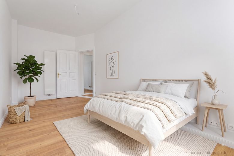 Kernsanierter 3-Zimmer-Altbau in Berlin-Köpenick: Erstbezug mit Wohnküche, Tageslichtbad und Balkon – Zimmer 3 - KI Visualisierung