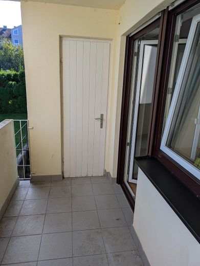 Balkon mit Abstellraum