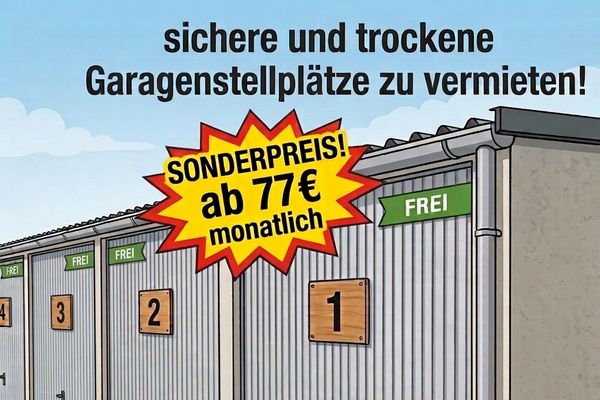 Garage in Dortmund (Nord/Brechten) ab 77€/mtl. - Garage mieten