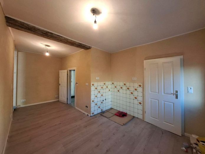 Küche UG mit Vintagefliesen