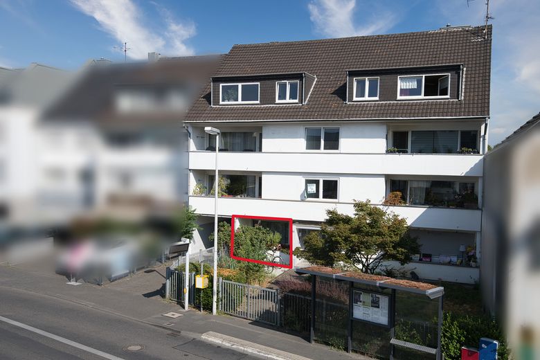 Verhuurd appartement op de begane grond in Bonn-Duisdorf met garage – Außenansicht