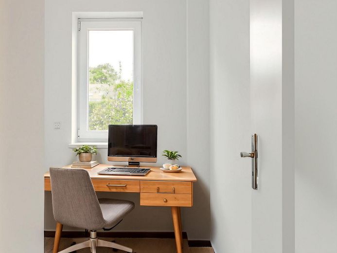 Arbeitszimmer im Obergeschoss