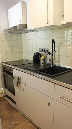 9% Bruttomietrendite – 42 m² Apartment – neue Küche & neues Bad – voll möbliert – Küche