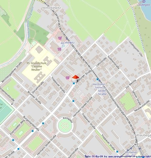 BEZUGSFREIES DACHGESCHOSS MIT EINBAUKÜCHE – Lageplan