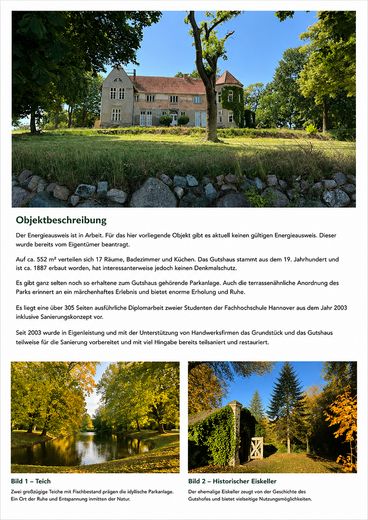 Gutshaus vor der Insel Usdom – Foto 3
