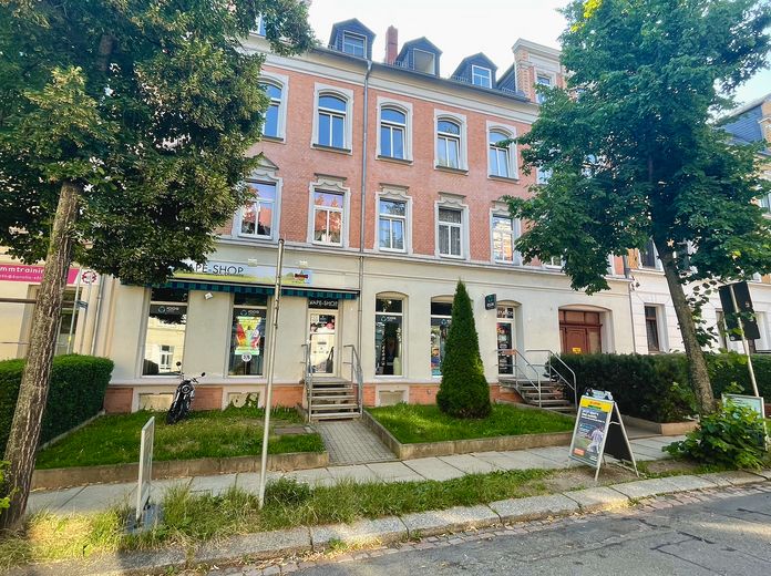 مساحة تجارية ذات موقع جذاب على أطراف Kaßbergs – Zugang Straßenseite