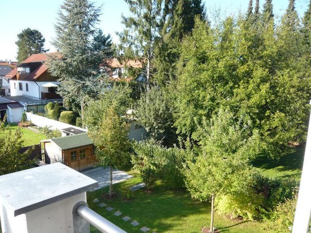 Blick vom Balkon