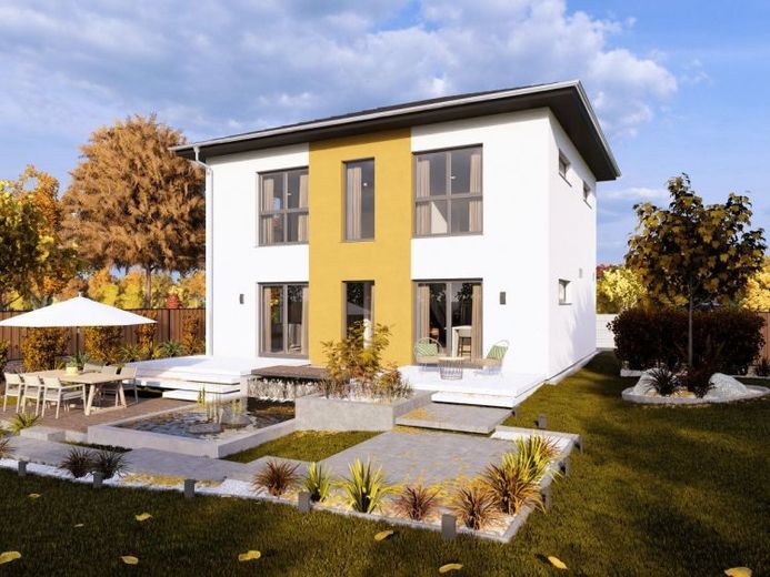 MODERN WONINGHUIS MET ELEGANT HEUPDAK – Foto 1