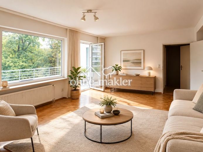 Appartement lumineux de 4,5 pièces avec grande loggia, 3e étage, accessible aux personnes à mobilité réduite – Photo 1