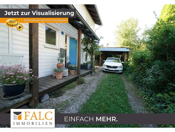 Eingangsbereich mit Carport