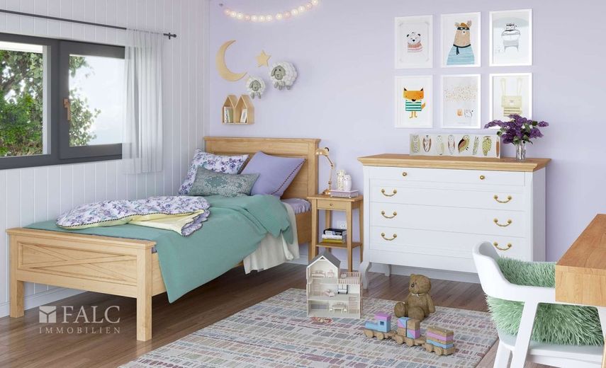 Energieeffizientes Wohnen im Einklang mit der Natur – Einrichtungsbeispiel Kinderzimmer
