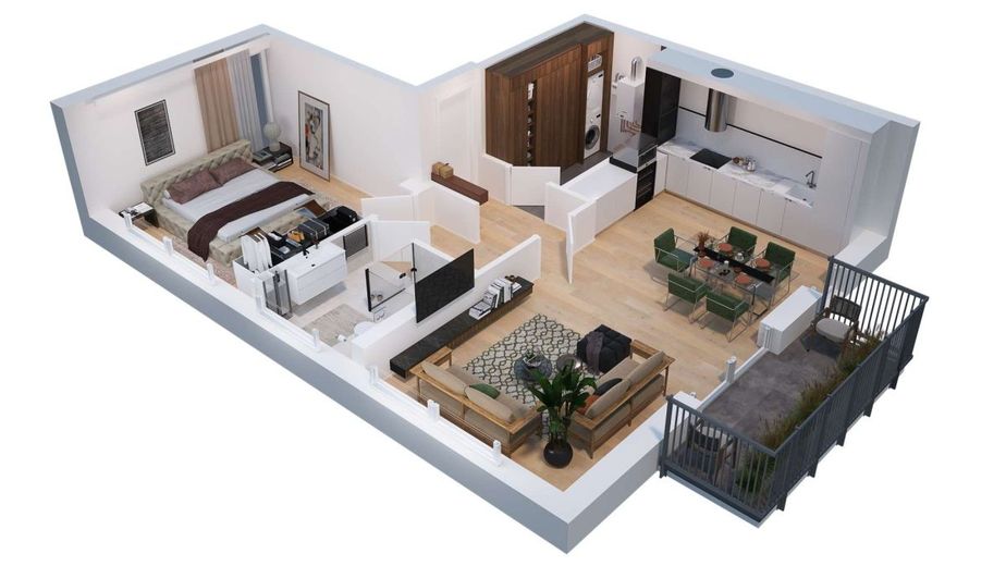 Modernes Wohnen in Nottuln/Appelhülsen - Neubau-/ Sanierungsprojekt - Obergeschoss - Nr.3 – Haus 17 Obergeschoss