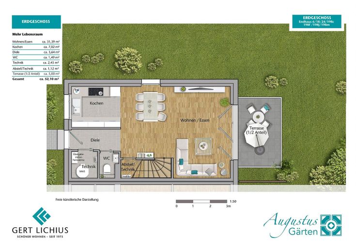 Grundriss Erdgeschoss