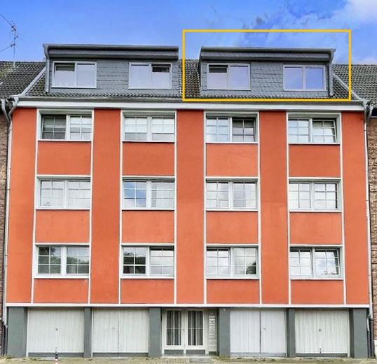 Exklusive 2 Zimmer DG Wohnung mit Loft-Charakter und zwei Dachterrassen in zentraler Lage – Aussenansicht