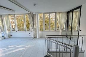 Schlafzimmer mit Schiebetür