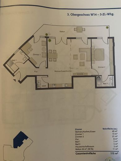Exklusive 3-Zimmer-Wohnung (Bj. 2020) am Schöntalpark – Foto 35
