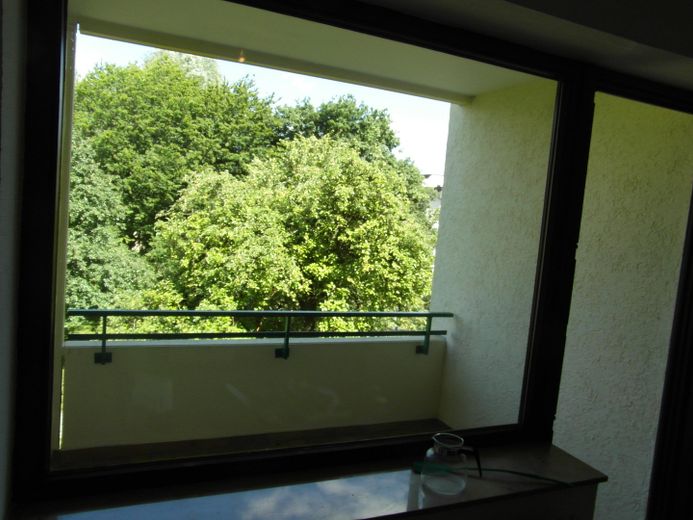 Appartamento affittato di 1,5 locali con balcone sull’Ulm Kuhberg – Loggia