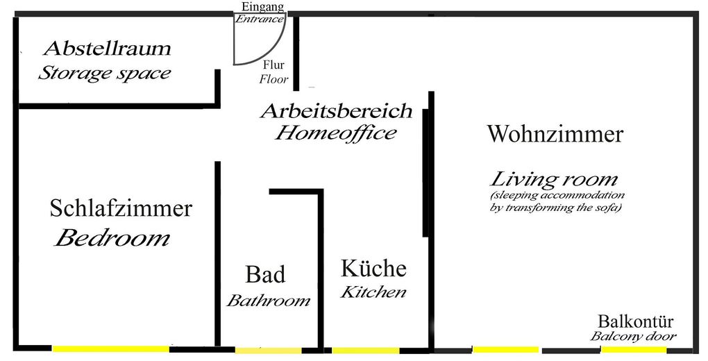 Grundriss zur Übersicht