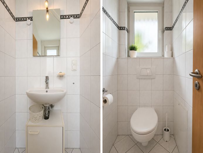 *Reihenendhaus in ruhiger Lage von FFM-Griesheim* – Gäste-WC