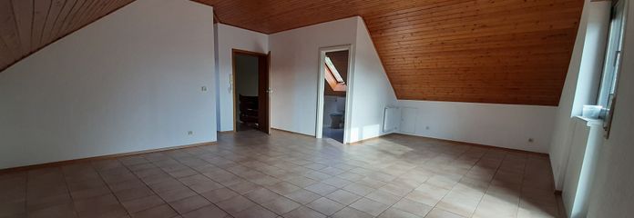 1 ZKB Dachgeschoss – Wohnbereich