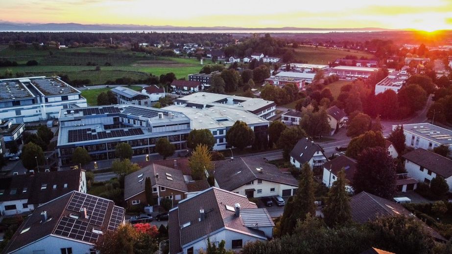 Terreno edificabile in posizione tranquilla alla periferia di Tettnang – Aussicht vom Grundstück 2