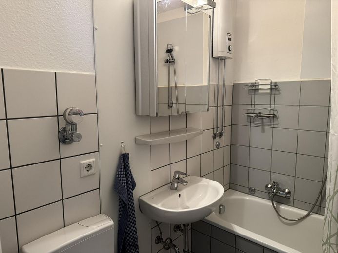 Badezimmer mit Toilette