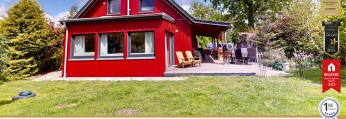 Wunderschönes Familienhaus mit Licht durchflutetem Wohnkonzept, Wintergarten und nachhaltiger Energieeffizienz in Pampow