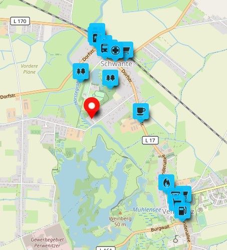 Grundstück in Oberkrämer: Ort der Ruhe und Erholung für Ihr Traumhaus! – umgebungskarte